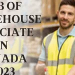 JOB OF WAREHOUSE ASSOCIATE IN CANADA 2023